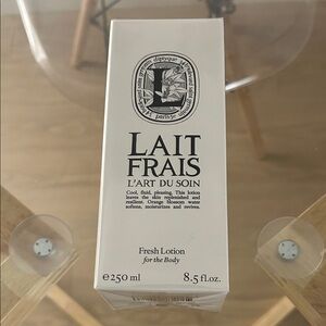 Diptyque Lait Frais Fresh Lotion - White Packaging